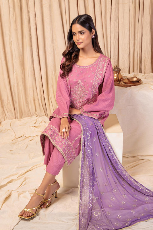 L-PURPLE-JACQUARD-3 PIECE (SS5243P32)