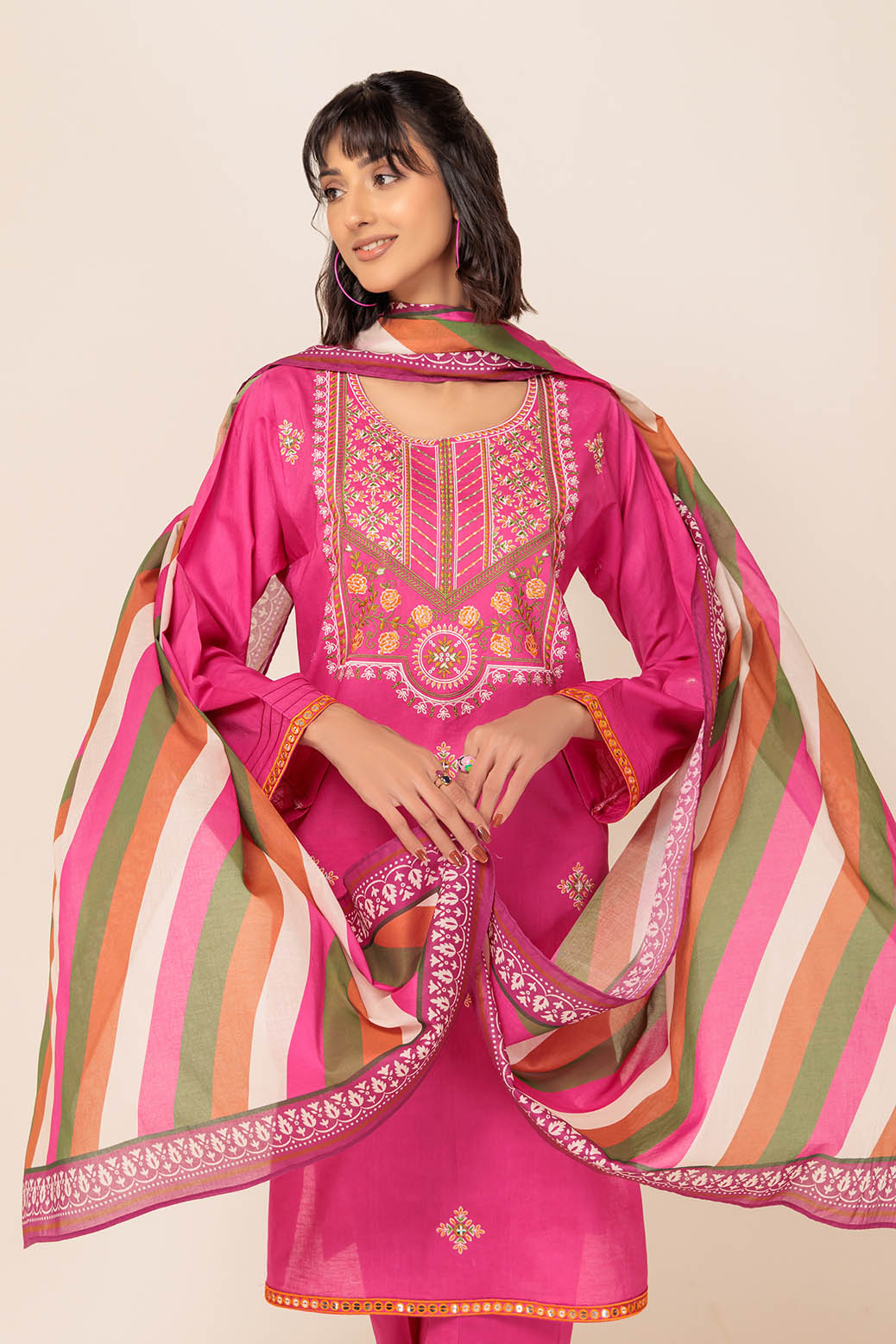 ETHNIC GALORE - 3 PC (2S24E3P095)