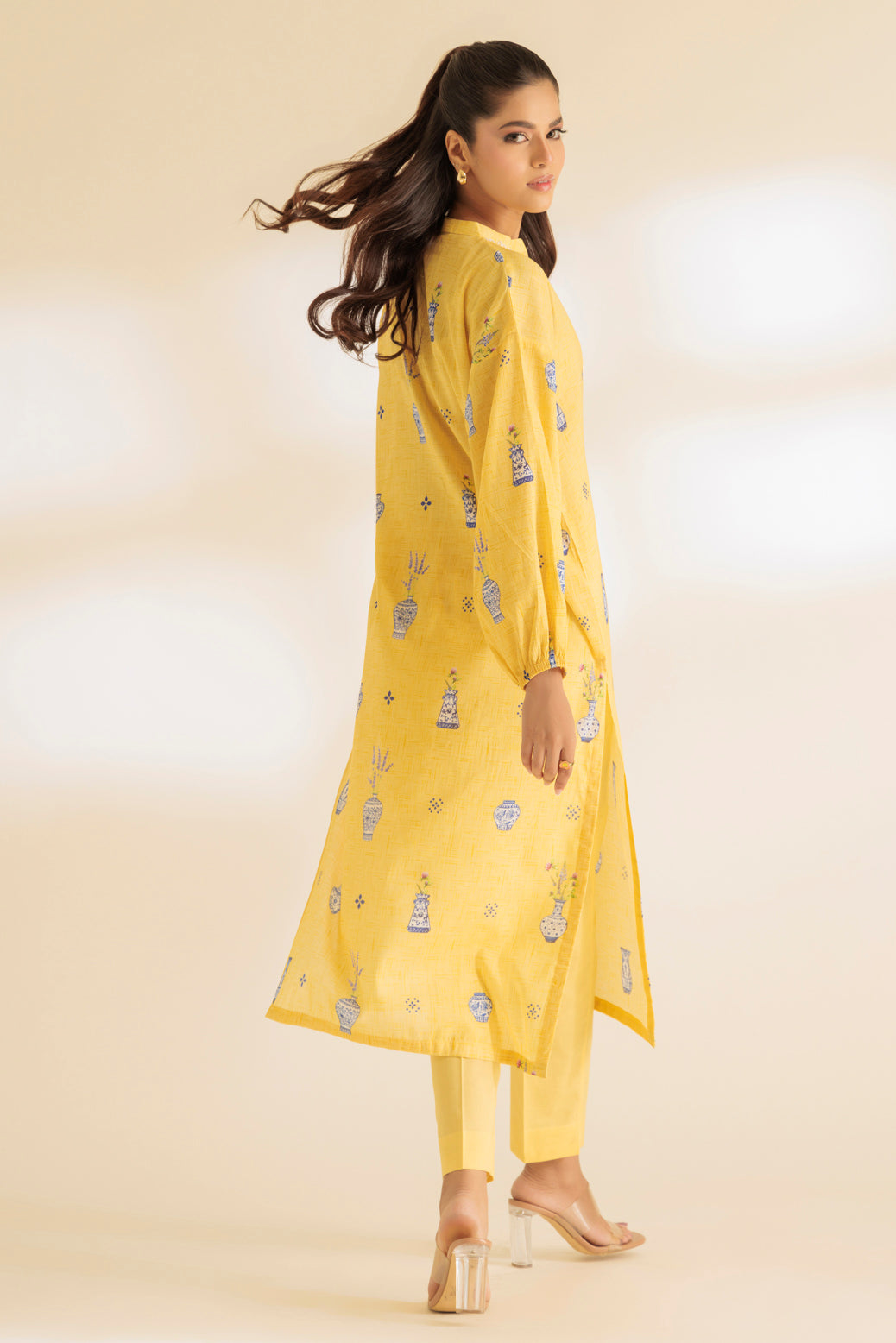 YELLOW-LAWN-2 PIECE (1S24B2P213)