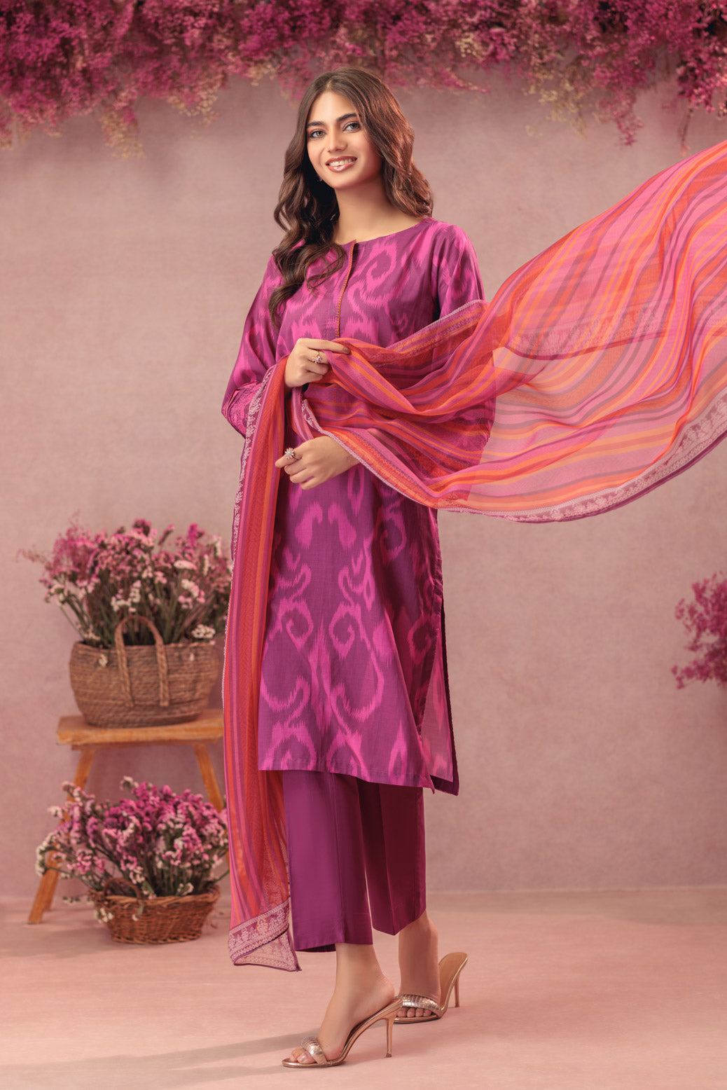 PINK-LAWN-3 PIECE (1S24B3P341)