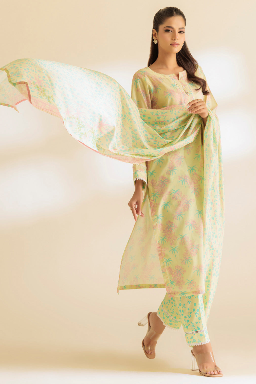 MINT-LAWN-3 PIECE (1S24B3P419)