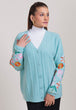 AQUA-FULL SLEEVES CARDIGAN SWEATER (24X-091-66)