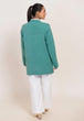 AQ-GREEN-V-NECK FULL SLEEVES CARDIGAN SWEATER (24X-093-66)