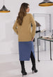 GOLD-FULL SLEEVE V-NECK-CARDIGAN SWEATER (24X-169-66)