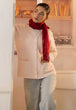 L-PINK-FULL SLEEVE V-NECK-CARDIGAN SWEATER (24X-169-66)