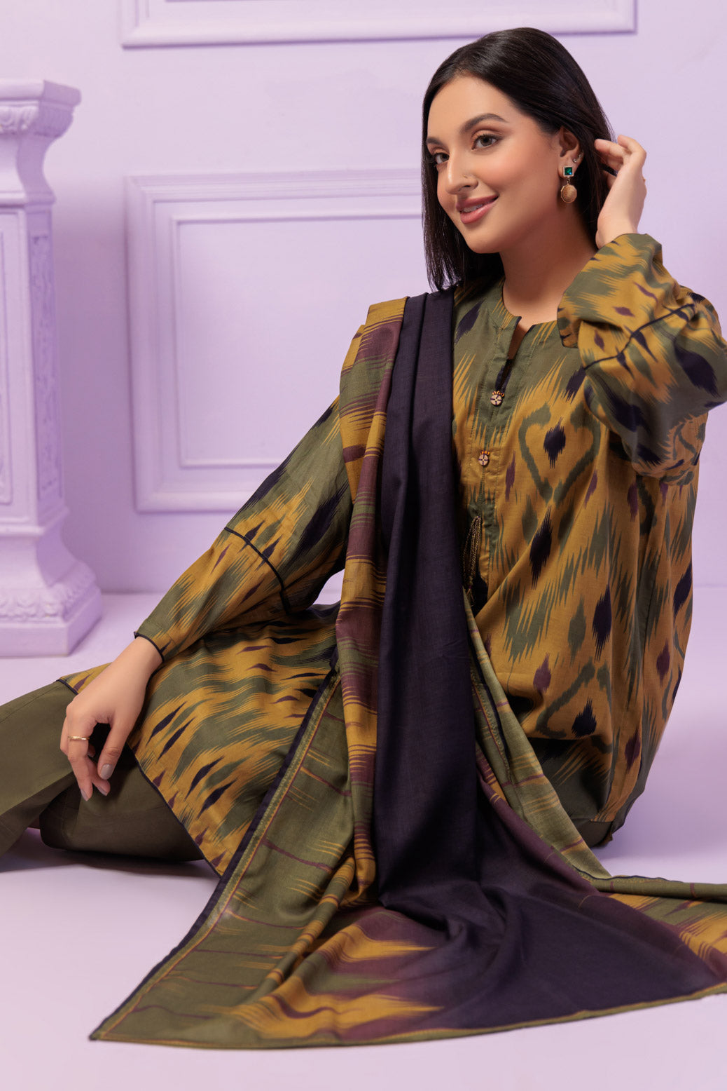 OLIVE-LAWN-3 PIECE (2S24B3P420)