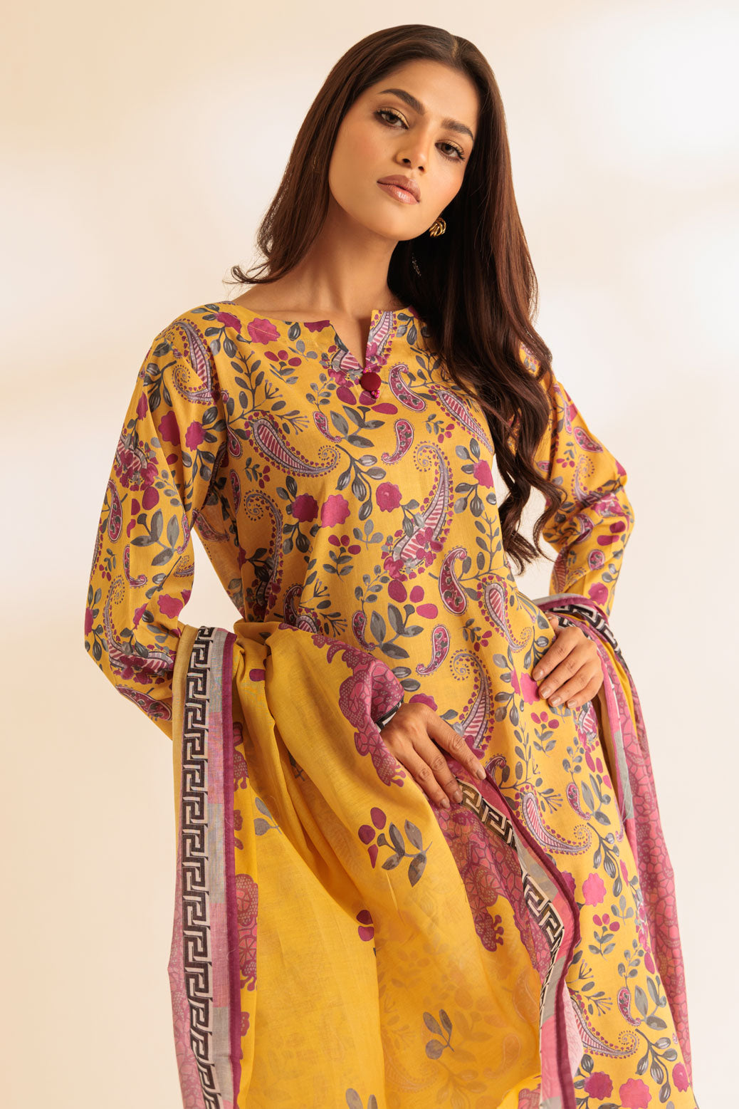 YELLOW-LAWN-3 PIECE (6S24B3P036)