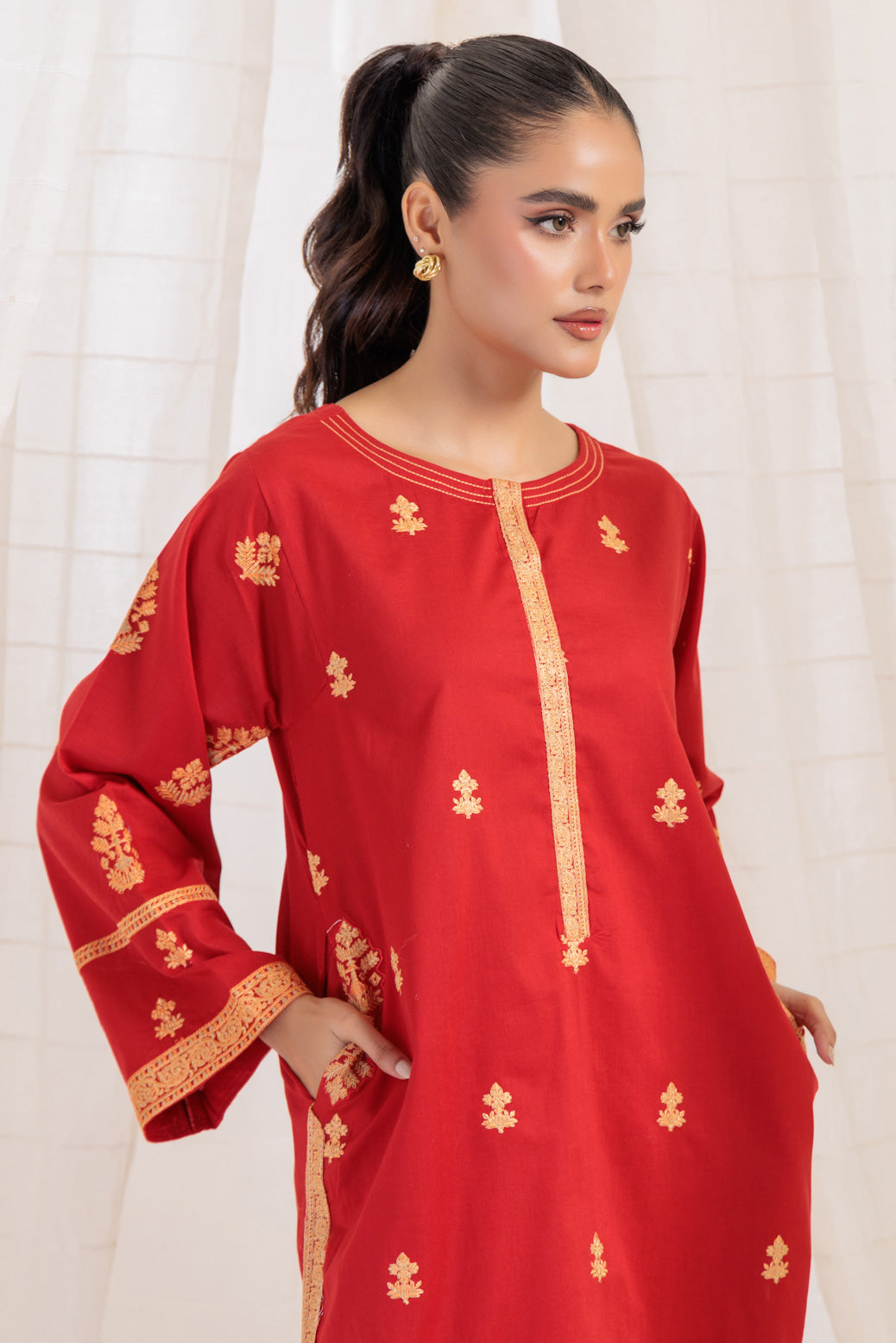 RED-CAMBRIC-2 PIECE (6S24C2P029)