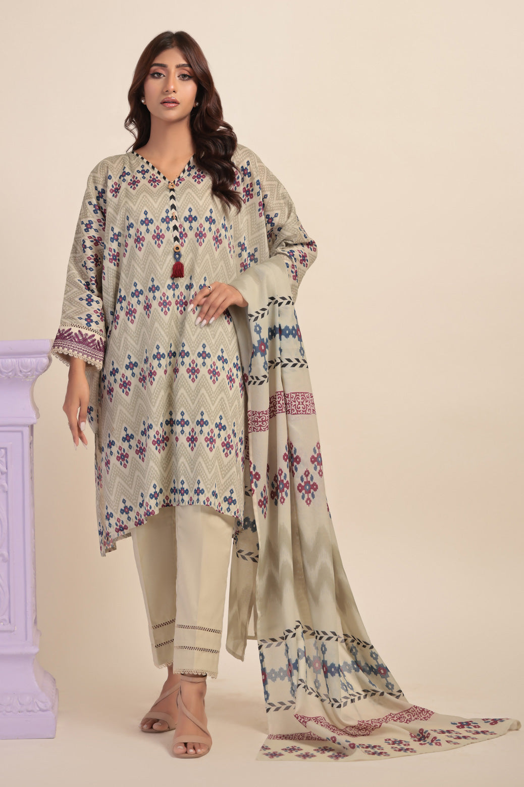 ETHNIC HUES - 3 PC (6S24U3P234)