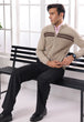 N-STONE-TURTLE NECK ZIPPER FULL SLEEVES SWEATER (751-15)