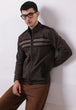 BRAHMIN-TURTLE NECK ZIPPER FULL SLEEVES SWEATER (905-15)