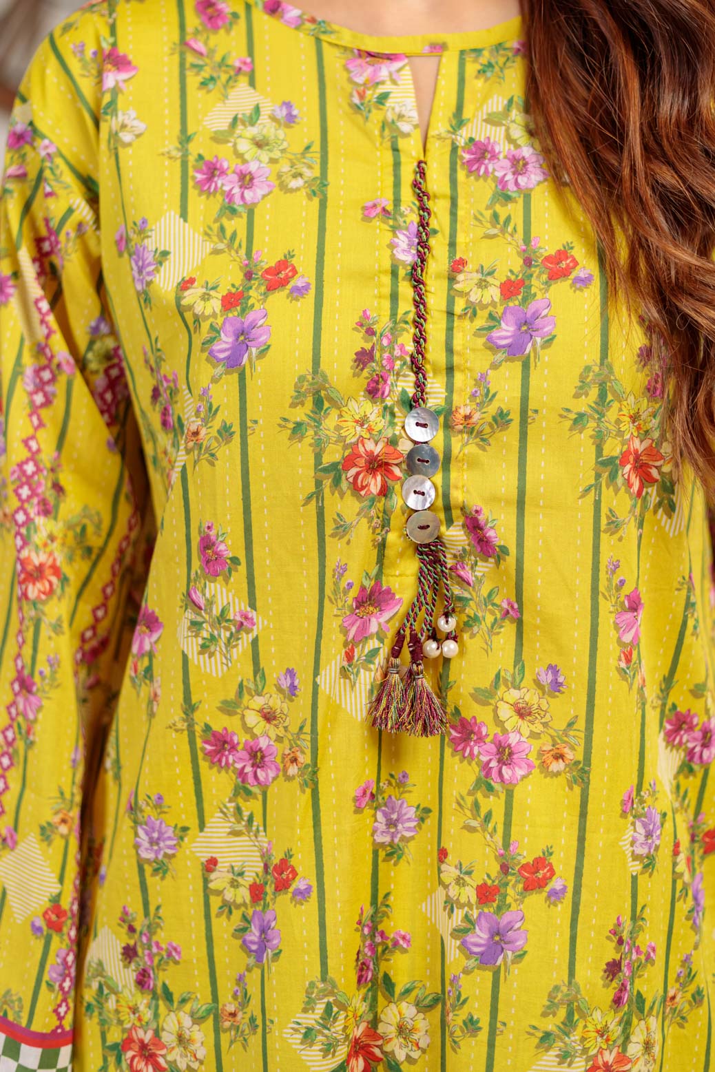 YELLOW-LAWN-2 PIECE (BPS1242P06)