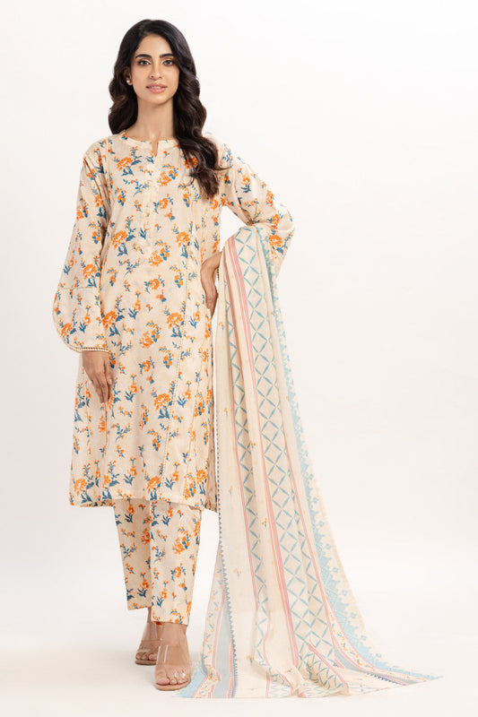 BEIGE-LAWN-3 PIECE (BPS1243P03)