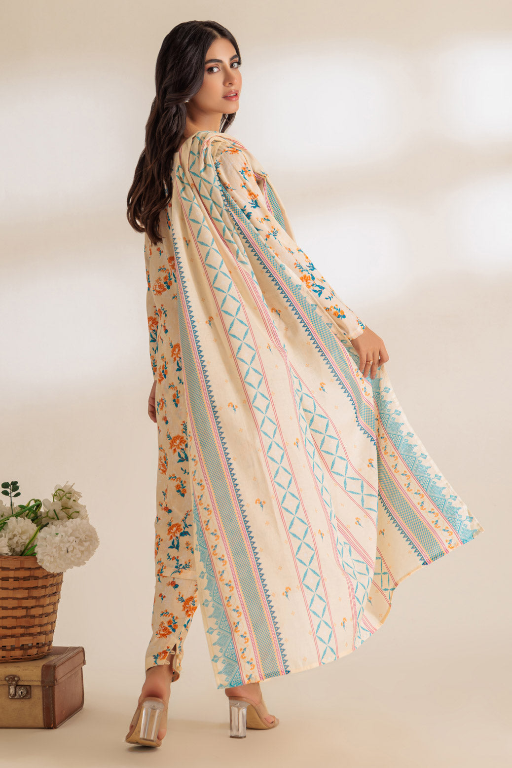 PEACH-LAWN-3 PIECE (BPS1243P09)