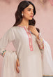 WHITE-RAW SILK-3 PIECE (BPS2243P01)