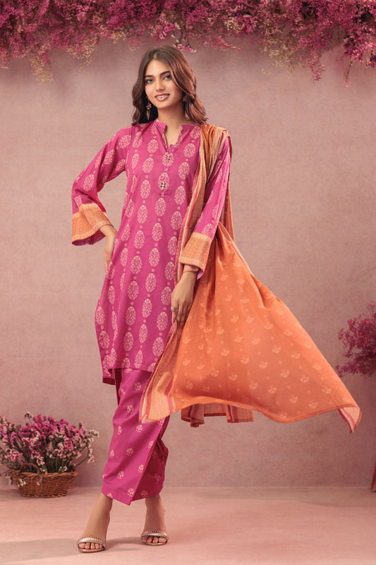 PINK-CAMBRIC-3 PIECE (BPS6243P19)