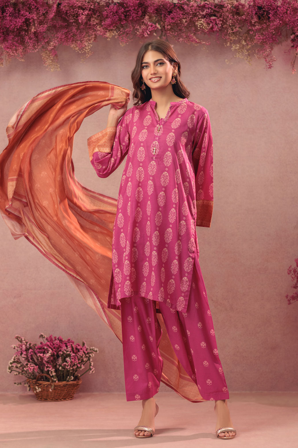 PINK-CAMBRIC-3 PIECE (BPS6243P19)