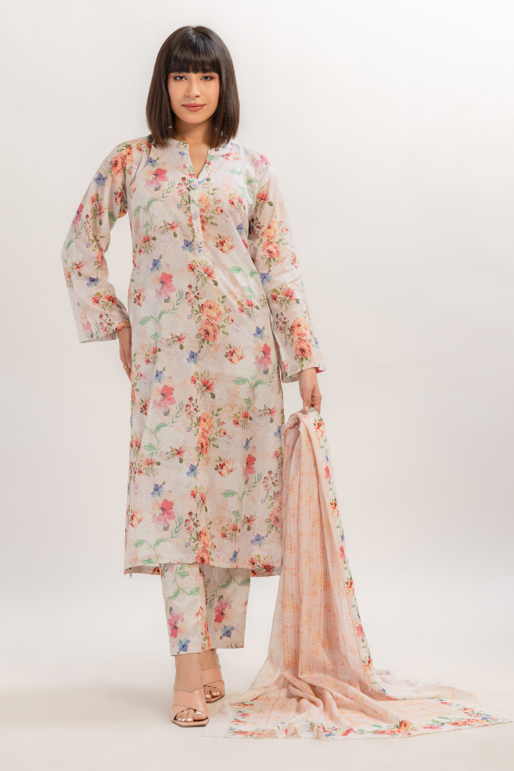 PINK-LAWN-3 PIECE (BPS6243P24)