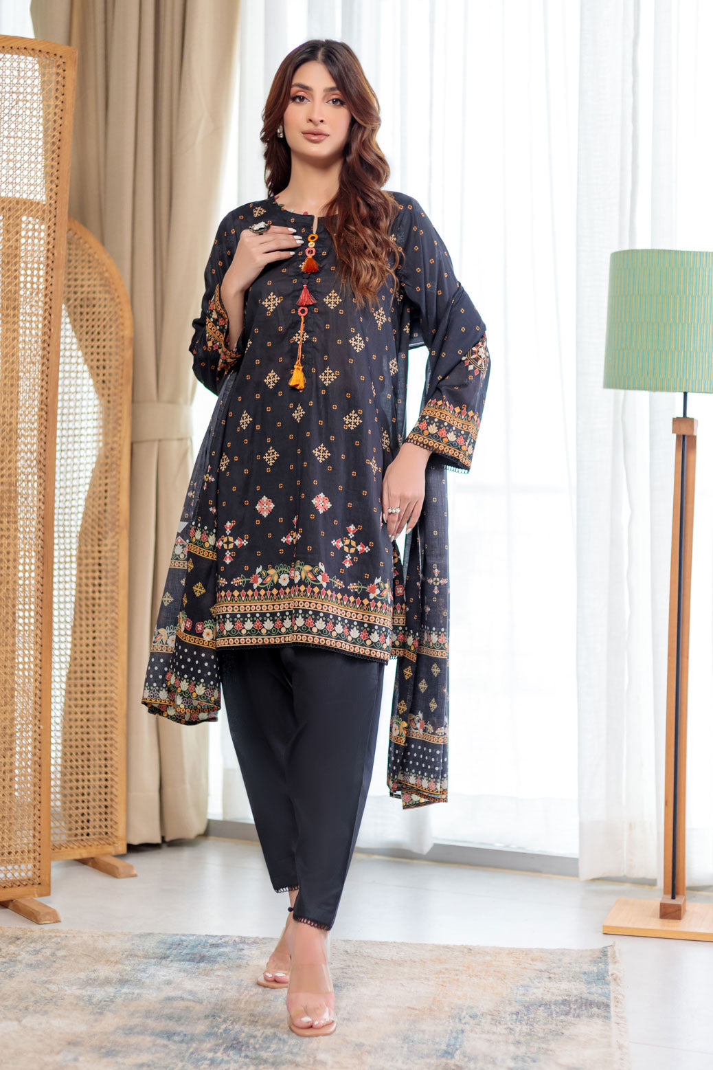 BLACK-LAWN-3 PIECE (BPS6243P25)