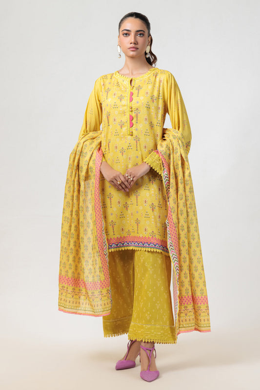 YELLOW-LAWN-3 PIECE (BPS6243P37)