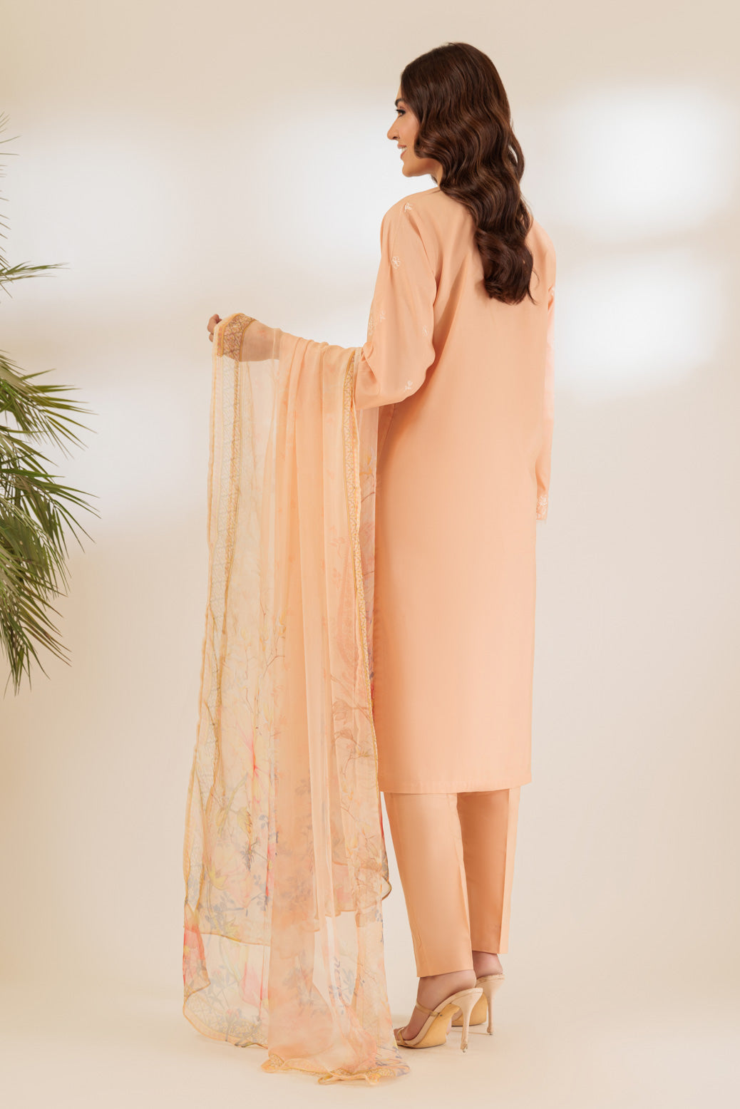 PEACH-CAMBRIC-3 PIECE (BS1243P03)