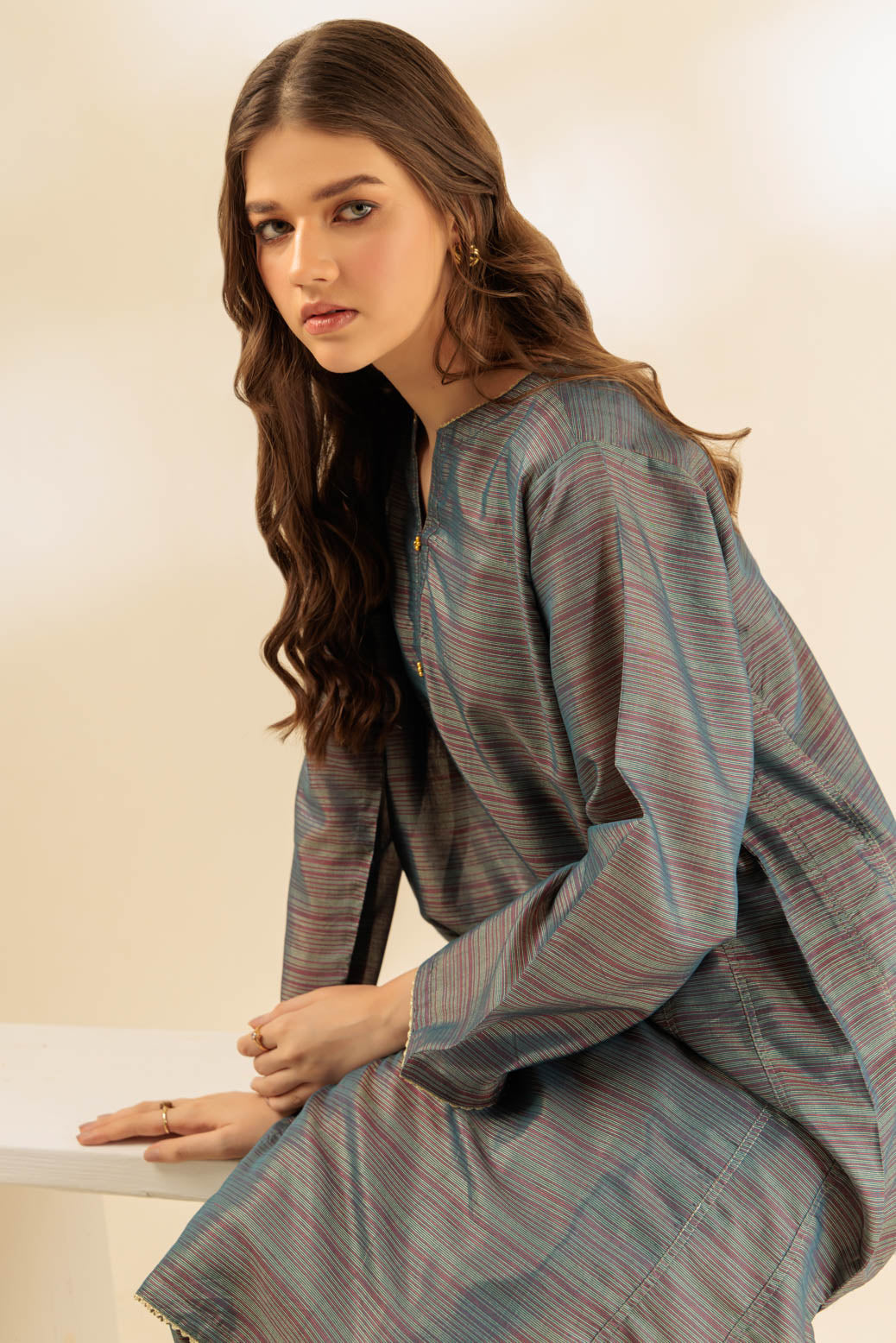 GREY-MEHSURI-2 PIECE (BS2242P03)