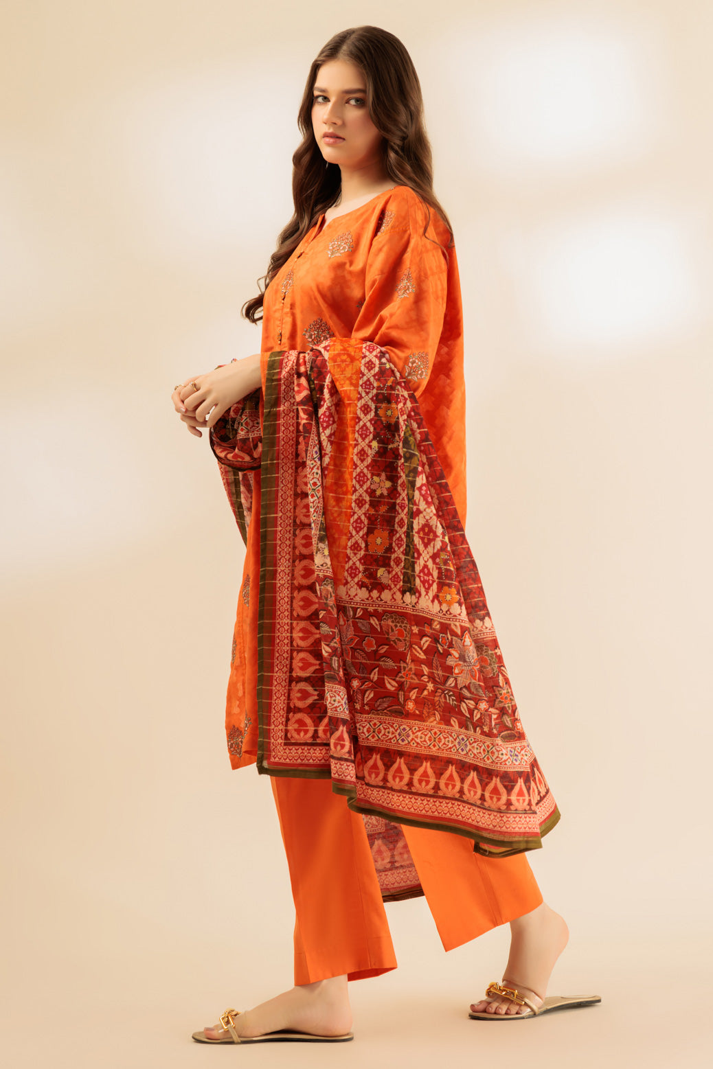 ORANGE-DYED-3 PIECE (BS2243P05)