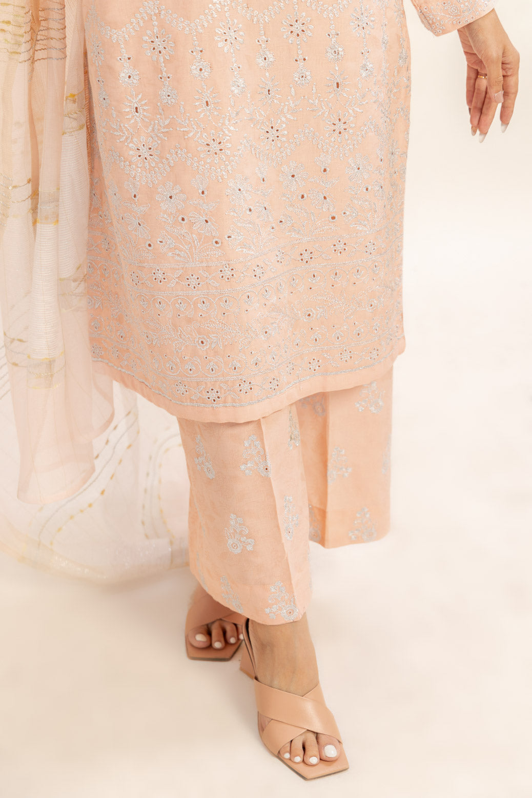 PEACH-JACQUARD-3 PIECE (BS2243P12)