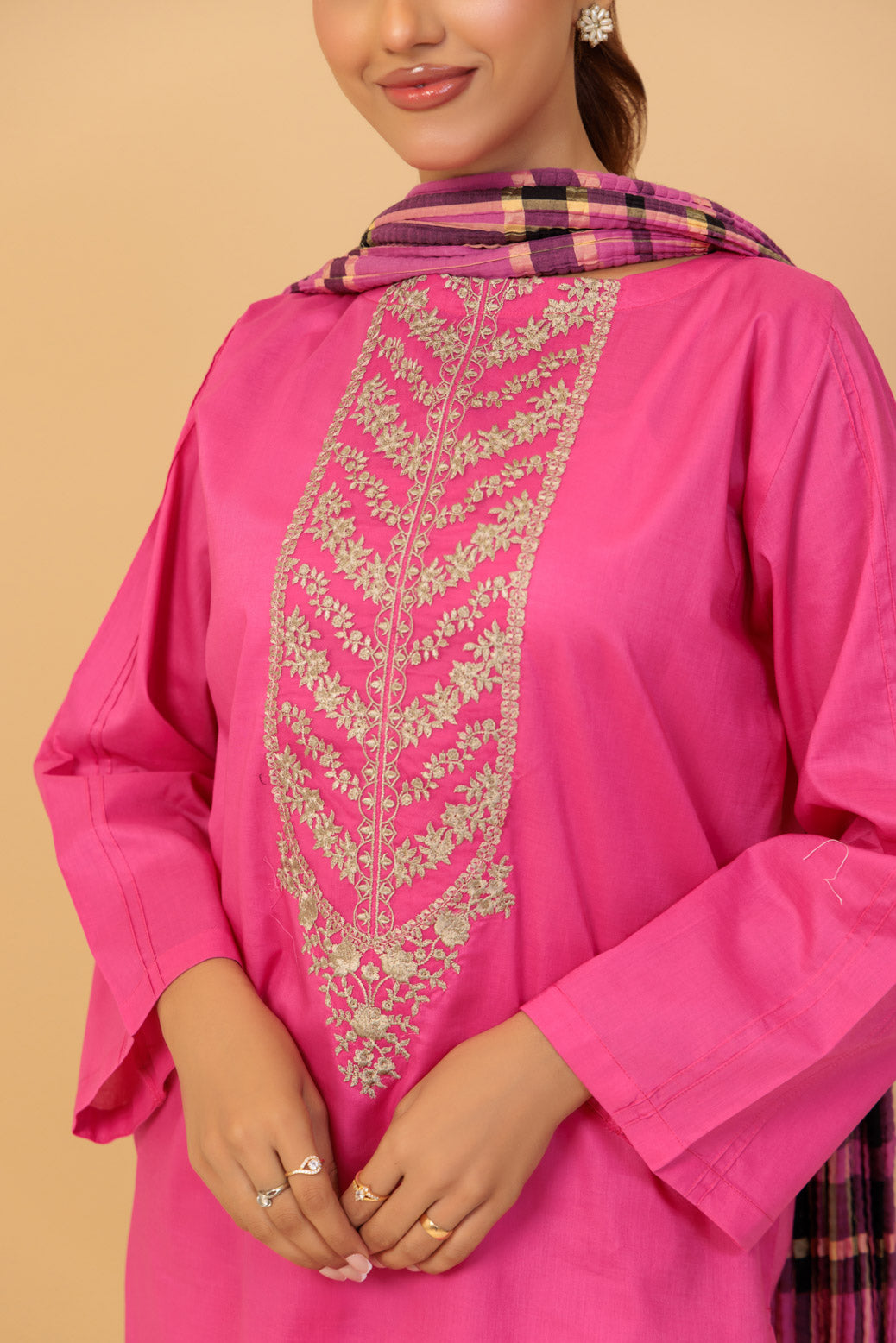 PINK-CAMBRIC-3 PIECE (BS2243P18)