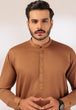 BUFF-COTTON DOBBY-SHALWAR SUIT - (GSBS24-016)