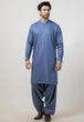 M-GREY-BLENDED-SHALWAR SUIT - (GSBW24-006)