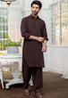 D-WALNUT-BLENDED-SHALWAR SUIT - (GSSR24-003)