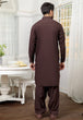 D-WALNUT-BLENDED-SHALWAR SUIT - (GSSR24-003)