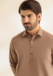 ALMOND-BLENDED-SHALWAR SUIT - (GSSR24-006)