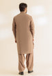 ALMOND-BLENDED-SHALWAR SUIT - (GSSR24-006)