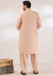 SO-BEIGE-BLENDED-SHALWAR SUIT - (GSSR24-021)