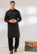 BLACK-BLENDED-SHALWAR SUIT - (GSSS24-022)