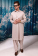 ALBASTER-COTTON DOBBY-SHALWAR SUIT  - (GSSW24-009)