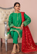 GREEN-JACQUARD-3 PIECE (HBN233P31)