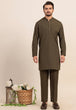 G-TEA-BLENDED-KURTA TROUSER - (KSR24-007)