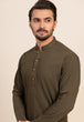 G-TEA-BLENDED-KURTA TROUSER - (KSR24-007)