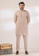 FEATHER-BLENDED-KURTA TROUSER - (KSR24-027)