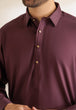 GRAPE-COTTON-KURTA SHALWAR - (KSRR24-005)