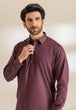 GRAPE-COTTON-KURTA SHALWAR - (KSRR24-005)