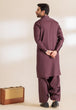 GRAPE-COTTON-KURTA SHALWAR - (KSRR24-005)