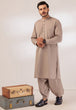 HAZEL-YARN DYED-KURTA SHALWAR - (KSRR24-014)