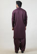 GRAPE-COTTON-KURTA SHALWAR - (KSRR24-016)