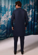 N-BLUE-COTTON-KURTA TROUSER - (KSS24-028)