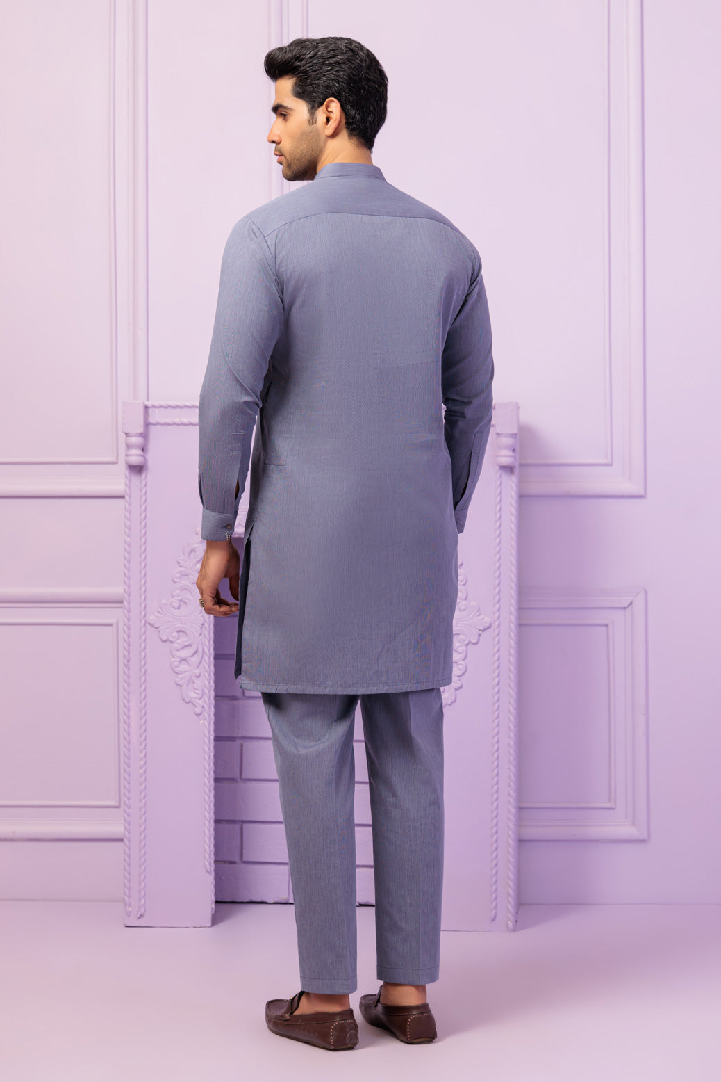 G-FORCE-YARN DYED-KURTA TROUSER - (KSS24-033)