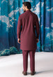 WINE-BLENDED-KURTA TROUSER - (KSW24-004)